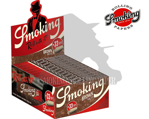 Cartine smoking marrone lunghe - cartine,