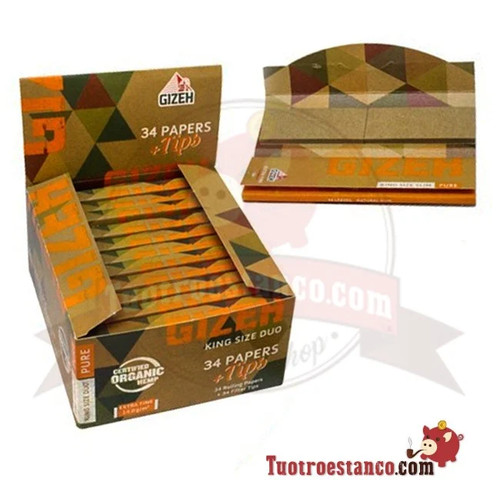 Cartine gizeh duo slim pure - gizeh,