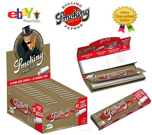 Cartine smoking gold king size - cartine,