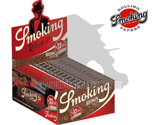 Cartine smoking brown - smoking®, king