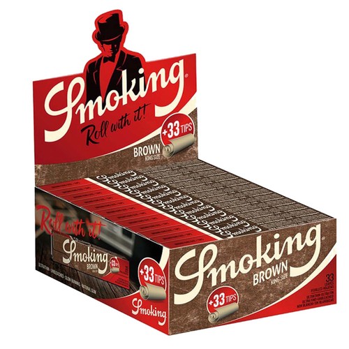 Cartine smoking marrone lunghe - cartine,